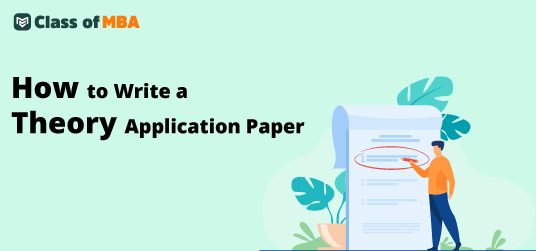 How to Write a Theory Application Paper