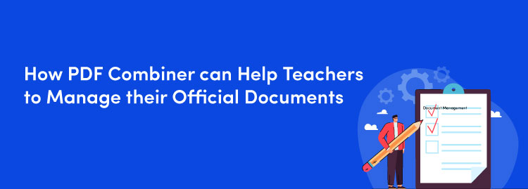 PDF combiner for teachers